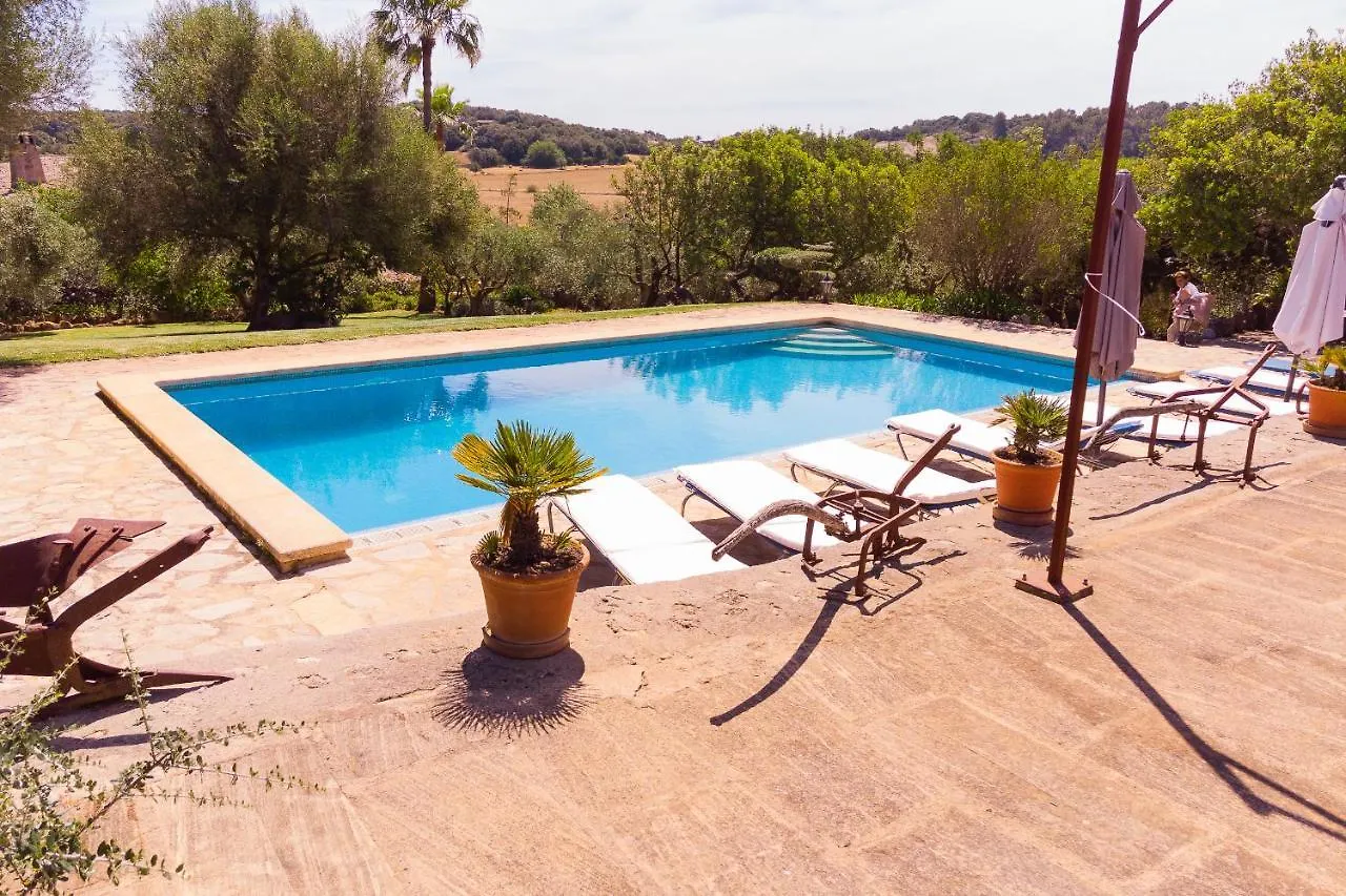 Murtera- Traditional Country Manor House For 9 People 5 Bedrooms And 4 Bathrooms Near Sant Llorenc Manacor (Mallorca)